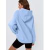 imageTrendy Queen Womens Oversized Hoodies Comfy Sweatshirts Fall Fashion 2025 Outfits Casual Tops Fleece Clothes with PocketsLightblue