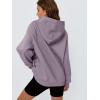 imageTrendy Queen Womens Oversized Hoodies Comfy Sweatshirts Fall Fashion 2025 Outfits Casual Tops Fleece Clothes with PocketsLightpurple