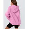 imageTrendy Queen Womens Oversized Hoodies Comfy Sweatshirts Fall Fashion 2025 Outfits Casual Tops Fleece Clothes with PocketsPink