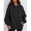 imageTrendy Queen Womens Oversized Hoodies Fall Fashion 2025 Casual Long Sleeve Sweatshirts Y2k Outfits Winter ClothesBlack