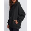 imageTrendy Queen Womens Oversized Hoodies Fall Fashion 2025 Casual Long Sleeve Sweatshirts Y2k Outfits Winter ClothesBlack