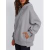 imageTrendy Queen Womens Oversized Hoodies Fall Fashion 2025 Casual Long Sleeve Sweatshirts Y2k Outfits Winter ClothesGrey