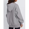 imageTrendy Queen Womens Oversized Hoodies Fall Fashion 2025 Casual Long Sleeve Sweatshirts Y2k Outfits Winter ClothesGrey