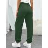 imageTrendy Queen Womens Sweatpants Athletic Joggers Baggy Pants Lounge Bottom 2025 Fall Fashion with PocketsGreen