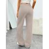 imageTrendy Queen Womens Sweatpants Baggy Wide Leg Barrel Pants Lounge Comfy Palazzo Joggers with PocketsCoffeegrey