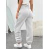 imageTrendy Queen Womens Sweatpants High Waisted Baggy Lounge Pants Fall Active Comfy Joggers with Pockets 2025Grey