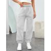 imageTrendy Queen Womens Sweatpants High Waisted Baggy Lounge Pants Fall Active Comfy Joggers with Pockets 2025Grey
