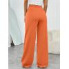 imageTrendy Queen Womens Wide Leg Sweatpants Baggy Loose Fall Barrel Casual Lounge Athletic Pants Comfy Teen Girl Cute y2k JoggersOrange