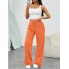 imageTrendy Queen Womens Wide Leg Sweatpants Baggy Loose Fall Barrel Casual Lounge Athletic Pants Comfy Teen Girl Cute y2k JoggersOrange