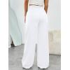 imageTrendy Queen Womens Wide Leg Sweatpants Baggy Loose Fall Barrel Casual Lounge Athletic Pants Comfy Teen Girl Cute y2k JoggersWhite