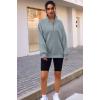 imageTrendy Queen Womens Zip Up Hoodies Oversized Sweatshirts Preppy Clothes Fall Teen Girls Outfits Fashion Crewneck PulloverGreygreen