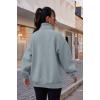 imageTrendy Queen Womens Zip Up Hoodies Oversized Sweatshirts Preppy Clothes Fall Teen Girls Outfits Fashion Crewneck PulloverGreygreen