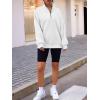imageTrendy Queen Womens Zip Up Hoodies Oversized Sweatshirts Preppy Clothes Fall Teen Girls Outfits Fashion Crewneck PulloverWhite