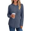 imageTrendy Queen Womens Hoodies Oversized Sweatshirts Long Sleeve Shirts Sweaters Fall Pullovers TopsBlue