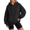 imageTrendy Queen Womens Oversized Hoodies Fall Fashion 2025 Casual Long Sleeve Sweatshirts Y2k Outfits Winter ClothesBlack