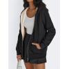 imageTrendy Queen Zip Up Hoodies for Women Fleece Lined Jackets Winter Coats Long Sleeve Sweatshirts Pullover Fall ClothesBlack
