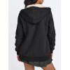 imageTrendy Queen Zip Up Hoodies for Women Fleece Lined Jackets Winter Coats Long Sleeve Sweatshirts Pullover Fall ClothesBlack