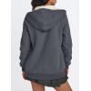 imageTrendy Queen Zip Up Hoodies for Women Fleece Lined Jackets Winter Coats Long Sleeve Sweatshirts Pullover Fall ClothesDarkgrey