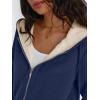 imageTrendy Queen Zip Up Hoodies for Women Fleece Lined Jackets Winter Coats Long Sleeve Sweatshirts Pullover Fall ClothesNavy