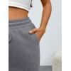 imageTrendy Queen Womens Sweatpants Wide Leg Barrel PantsBlackgrey