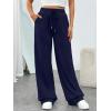 imageTrendy Queen Womens Wide Leg Sweatpants Baggy Loose Fall Barrel Casual Lounge Athletic Pants Comfy Teen Girl Cute y2k Joggers Navy Blue S