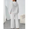 imageTrendy Queen Womens 2 Piece Outfits Lounge Fall Fashion Sets Oversized Sweatshirts Wide Leg Pants Sweatsuits Winter ClothesGery