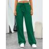 imageTrendy Queen Womens Sweatpants Wide Leg Barrel PantsGreen