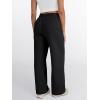 imageTrendy Queen Womens Wide Leg Sweatpants Baggy Lounge Travel Pants Fall Fashion Outfits 2025 Winter Joggers ClothesBlack