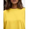imageTrendy Queen Womens Oversized Long Sleeve T Shirts 2025 Basic Crewneck Tee Fall Tops Casual Workout Y2K ClothesYellow