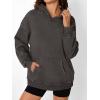 imageTrendy Queen Oversized Hoodies for Women Acid Wash Sweatshirt Cute Pullover Fall Winter Long Sleeve ShirtsGrey