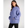 imageTrendy Queen Womens Oversized Hoodies Fleece Sweatshirts Fall Fashion Pullover Sweaters Winter ClothesBlue Purple