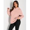 imageTrendy Queen Womens Oversized Hoodies Fleece Sweatshirts Fall Fashion Pullover Sweaters Winter ClothesBlush Pink