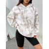 imageTrendy Queen Womens Oversized Hoodies Fleece Sweatshirts Fall Fashion Pullover Sweaters Winter ClothesCamo White