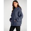 imageTrendy Queen Womens Oversized Hoodies Fleece Sweatshirts Fall Fashion Pullover Sweaters Winter ClothesDusty Blue