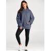 imageTrendy Queen Womens Oversized Hoodies Fleece Sweatshirts Fall Fashion Pullover Sweaters Winter ClothesDusty Blue