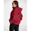 imageTrendy Queen Womens Oversized Hoodies Fleece Sweatshirts Fall Fashion Pullover Sweaters Winter ClothesFiery Red