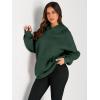 imageTrendy Queen Womens Oversized Hoodies Fleece Sweatshirts Fall Fashion Pullover Sweaters Winter ClothesForest Green