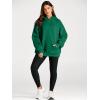 imageTrendy Queen Womens Oversized Hoodies Fleece Sweatshirts Fall Fashion Pullover Sweaters Winter ClothesGreen