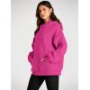 imageTrendy Queen Womens Oversized Hoodies Fleece Sweatshirts Fall Fashion Pullover Sweaters Winter ClothesHot Pink