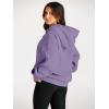 imageTrendy Queen Womens Oversized Hoodies Fleece Sweatshirts Fall Fashion Pullover Sweaters Winter ClothesLight Purple