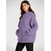imageTrendy Queen Womens Oversized Hoodies Fleece Sweatshirts Fall Fashion Pullover Sweaters Winter ClothesLight Purple