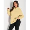 imageTrendy Queen Womens Oversized Hoodies Fleece Sweatshirts Fall Fashion Pullover Sweaters Winter ClothesLight Yellow