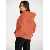 imageTrendy Queen Womens Oversized Hoodies Fleece Sweatshirts Fall Fashion Pullover Sweaters Winter ClothesMelon Orange
