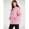imageTrendy Queen Womens Oversized Hoodies Fleece Sweatshirts Fall Fashion Pullover Sweaters Winter ClothesPale Pink