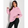 imageTrendy Queen Womens Oversized Hoodies Fleece Sweatshirts Fall Fashion Pullover Sweaters Winter ClothesPale Pink
