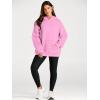 imageTrendy Queen Womens Oversized Hoodies Fleece Sweatshirts Fall Fashion Pullover Sweaters Winter ClothesPink