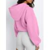 imageTrendy Queen Womens Cute Cropped Hoodies Y2k Long Sleeve Sweatshirts Fall Fashion Outfits Winter Sweater Clothes 2025Pink
