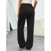 imageTrendy Queen Womens Wide Leg Sweatpants Baggy Barrel Pants with Pockets High Waist Lounge Joggers for Fall WinterBlack