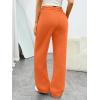 imageTrendy Queen Womens Wide Leg Sweatpants Baggy Barrel Pants with Pockets High Waist Lounge Joggers for Fall WinterOrange