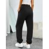imageTrendy Queen Sweatpants Women Baggy Joggers with Pockets Lounge Comfy Barrel Pants Teens Cute Y2K Sports Fall Clothes 2026Black
